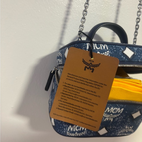 MCM Denim Blue small bag - Picture 10 of 12